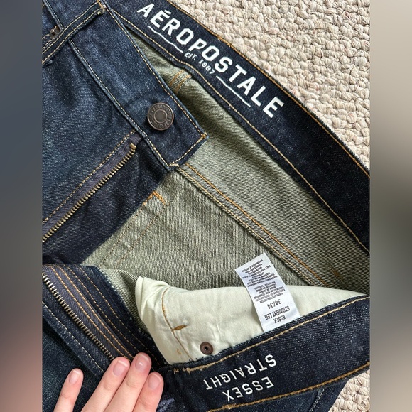 Aeropostale Dark Blue Denim Jeans - Picture 2 of 3